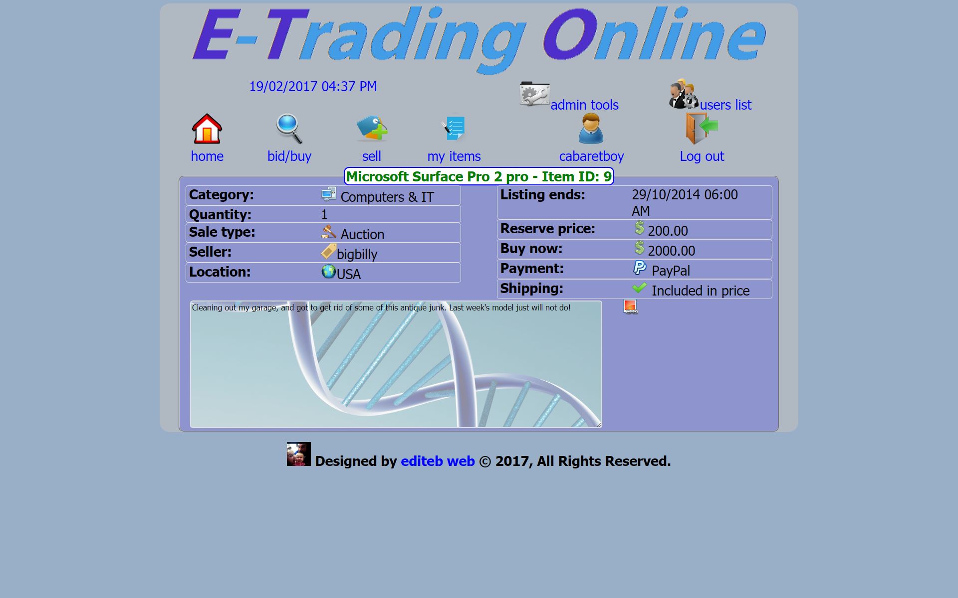 E-Trading Online